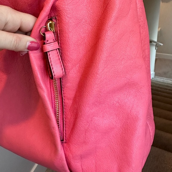 Coach Pink Leather Madison Isabelle Shoulder Bag Purse 21224 - Picture 6 of 14